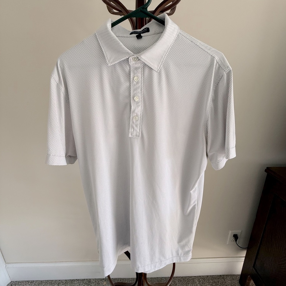 Peter Millar Crown Crafted Polo, Tailored Fit - Size Medium.